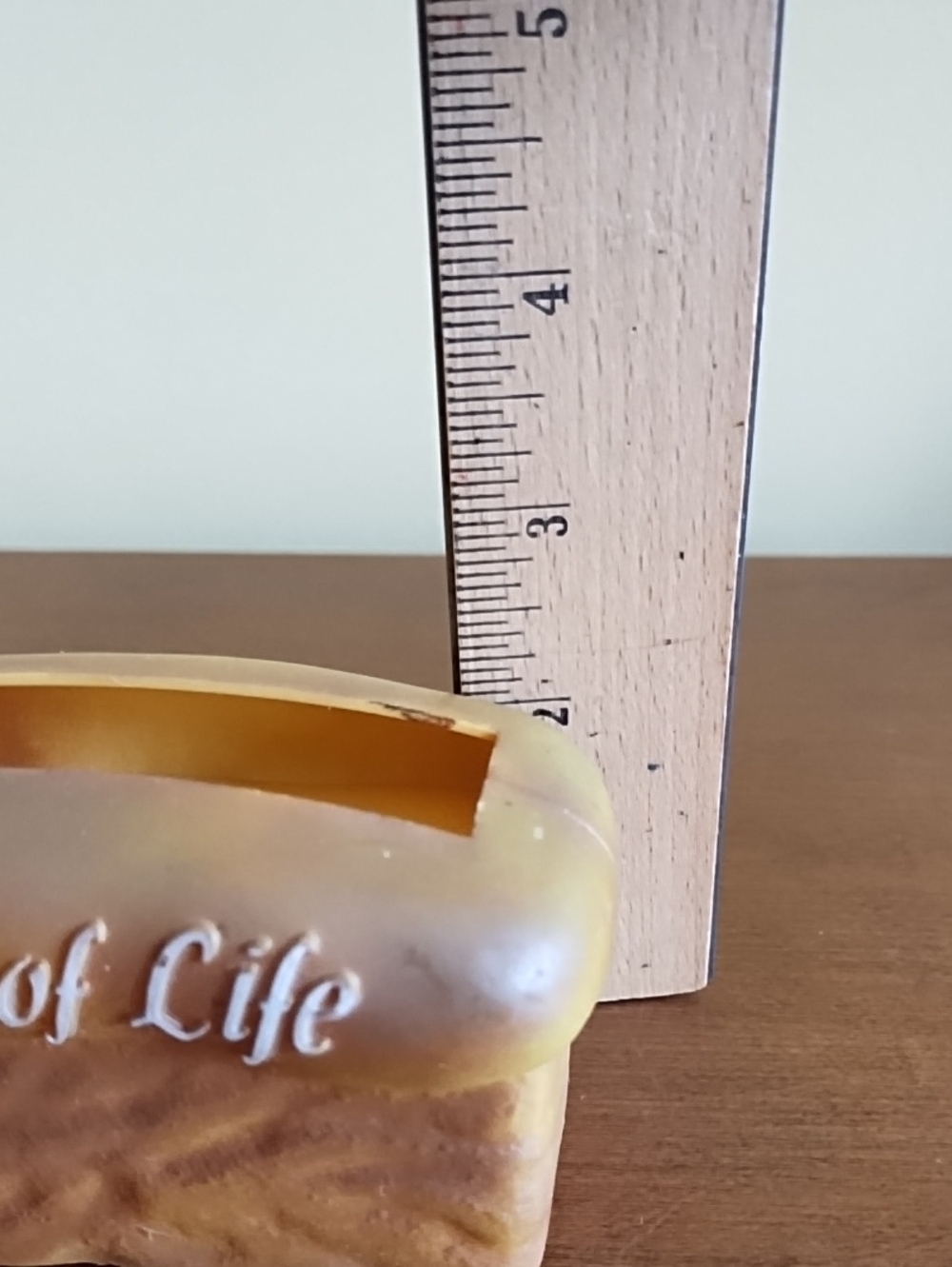 Bread of Life Box With Daily Scripture Verses Vintage Plastic Cardboard Brown - Picture 8 of 9